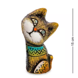 Фигурка Кот-Южное счастье шамот КоКо Шамель KK-153