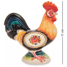 Фигурка Петух золото цв. (Гжельский фарфор) Art East, изображение 2