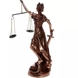 Статуэтка Богиня правосудия Фемида (21 см), изображение 2
