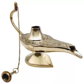 Сувенир Лампа Алладина, ART&CRAFT,латунь,13см, изображение 2