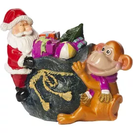 Фигурка Дед мороз и обезьяна DP-B84-15392PL