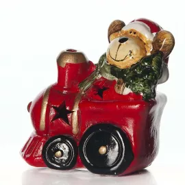 Фигурка с подсветкой на паровозике, высота 85 мм DP-B28-14088