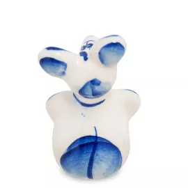 Фигурка Мышка-Софи бол. (Гжельский фарфор), изображение 2