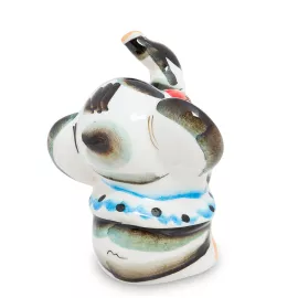 Фигурка Слониха цв.(Гжельский фарфор), изображение 2