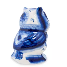 Фигурка Сова ср. (Гжельский фарфор), изображение 2