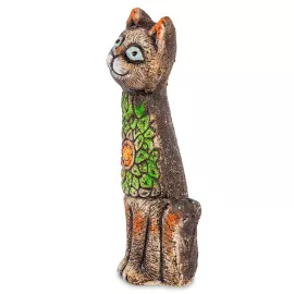 Фигурка Кот-Южные цветы шамот КоКо Шамель KK-150, изображение 2