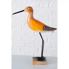 Фигура весЁлый веретенник, дерево, 38 см, Boltze, арт. 2011195-boltze