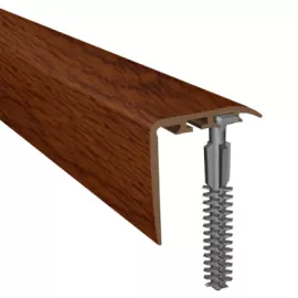 Порожек угловой Г-образный ПВХ Myck D-K0300-9Е Орех 1000х25х25 мм