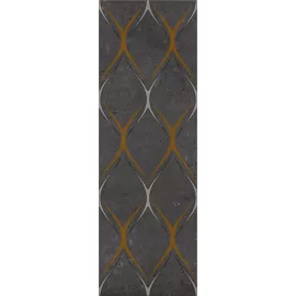 Декор Silvia Black decor 03 30x90 Gracia Ceramica