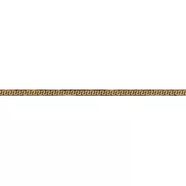 Бордюр Eterno Greca Oro Carbon 2.7x80 Versace