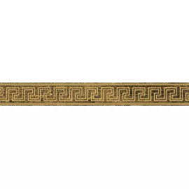 Бордюр Eterno Greca Oro Carbon 10x80 Versace