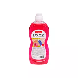 Средство для мытья полов OfficeClean Роза концентрат 1 л 246208/А