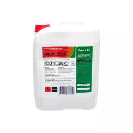 Щелочное чистящее средство ГринЛаб SAN-ANTIMOLD 5000 мл канистра SN-103/5, изображение 2