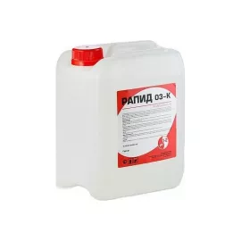 Кислотное средство для очистки поверхностей от минеральных загрязнений Рапид 03 К 5 л 4607002304684