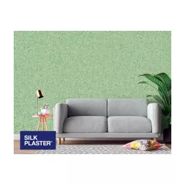 Жидкие обои Absolute Салатовый 1.3 кг Silkplaster A423, изображение 2
