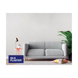 Жидкие обои Absolute Бело-розовый 868 гр Silkplaster A101, изображение 2