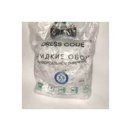 Жидкие обои белые с серебристым блеском DRESS CODE Msk80, изображение 2