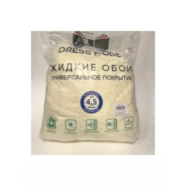 Жидкие обои светло-желтые DRESS CODE LX14, изображение 2