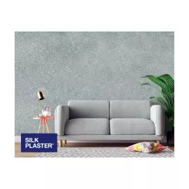 Жидкие обои Absolute Серо-зеленый 1.053 кг Silkplaster A254, изображение 2