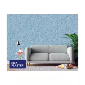 Жидкие обои Absolute Голубой 1.3 кг Silkplaster A422, изображение 2