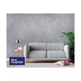 Жидкие обои Absolute Стальной серый 833 гр Silkplaster A308, изображение 2
