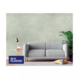 Жидкие обои Absolute Серо-зеленый 833 гр Silkplaster A307, изображение 2