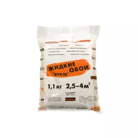 Жидкие обои КАСАВАГА, коричнево-бордовый с белым Букле 624, изображение 2