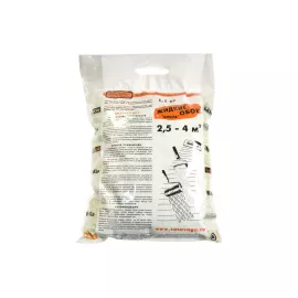 Жидкие обои КАСАВАГА, бело-голубой с желтым Букле 123, изображение 2