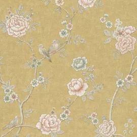 Виниловые обои на флизелине Grandeco Clarence CR3203