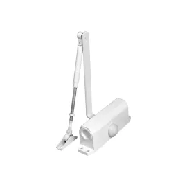 Дверной доводчик DORF  80 кг, белый L8223_white