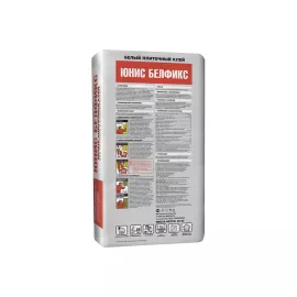 Плиточный клей UNIS БЕЛФИКС белый, 25 кг 4607005181152, изображение 2