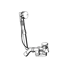 Слив-перелив для ванны VIEGA Multiplex хром 00000022511 138561, изображение 2