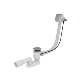 Слив-перелив для ванны RIHO полуавтоматический, с наполнением, 80 см 208880