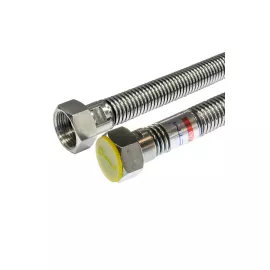 Подводка для газа СТМ ГАЗ сильфонная, 1/2", гайка-гайка, 300 см CGHF1230