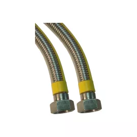 Сильфон для газа TUBOFLEX в оплетке ПВХ, 1/2", 0,3 м, ВР/ВР 4829367