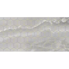 Декор Prime серый 25x50 Laparet