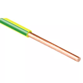 Провод ПуВ 1х2.5 450/750В Ж/З (бухта) (м) ПромЭл 11854630