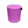 Ведро-стульчик с крышкой ПластикЛюкс фиолетовое, 20 л 204