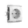 Розетка с заземлением и шторками WERKEL W1271101 a052020