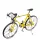 Фигурка-модель 1:10 Велосипед гоночный Roadbike желтый