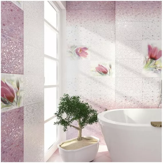 Плитка керамическая Уралкерамика ВС7ЛЛ005 Лила 364х249 мм, изображение 2