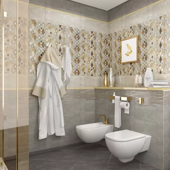 Плитка керамическая Уралкерамика ПО11ГР404 Грэйс 600х200 мм, изображение 2