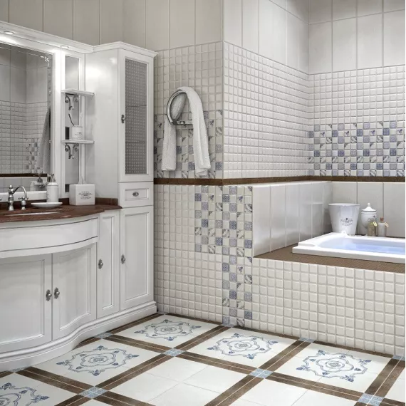 Плитка керамическая Уралкерамика ПГ3МА404 Майолика напольная 418х418 мм, изображение 2