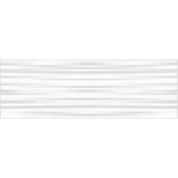 Плитка Cersanit Santorini белый рельеф 25x75 TRU052