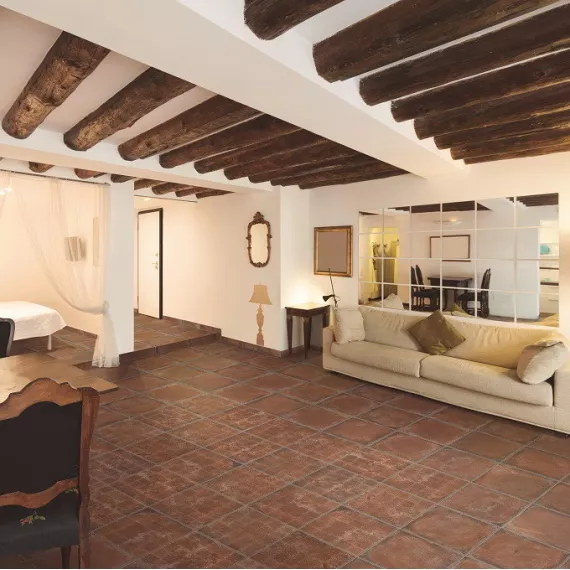 Плитка клинкерная Exagres Alhamar Clay Rojo декор 330х330 мм, изображение 2