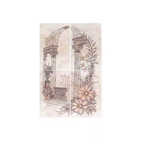 Панно Laura-4 Piza 60x40 Azulejos Alcor