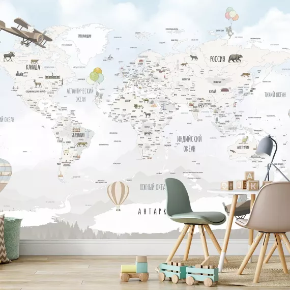 Фотообои OnPrint "MOUNTMAP UNIC" классический флизелин 4х2,7