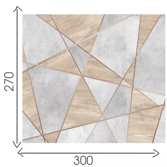 Фотообои Wooddrob, винил на флизелине 3х2,7, изображение 2