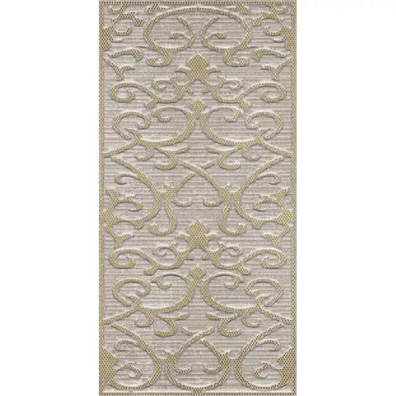Deja Vu Gold Noche Декор Damask (K941980) 30x60