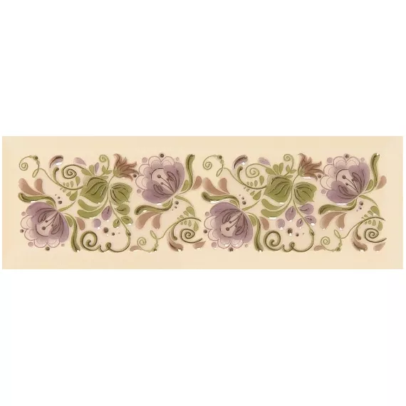 Gzhel decor 08 v2 100х300 мм - 19 шт